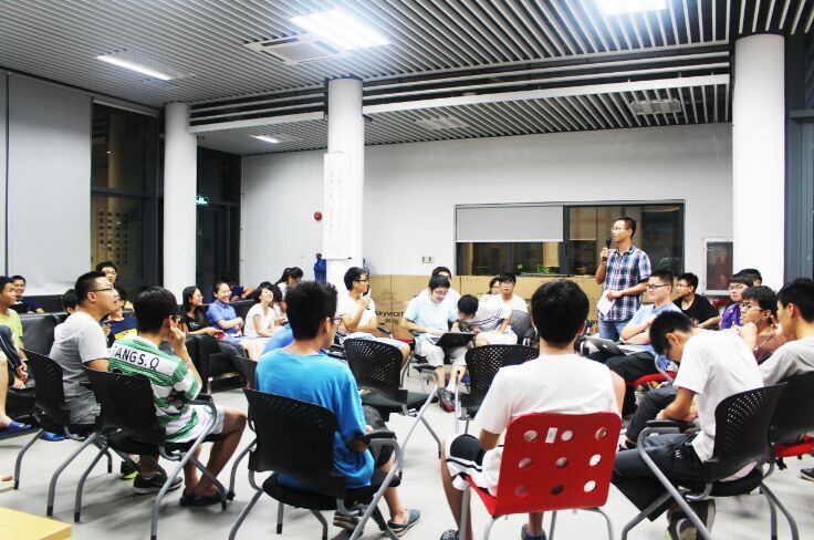 Students from Different Colleges Gathered