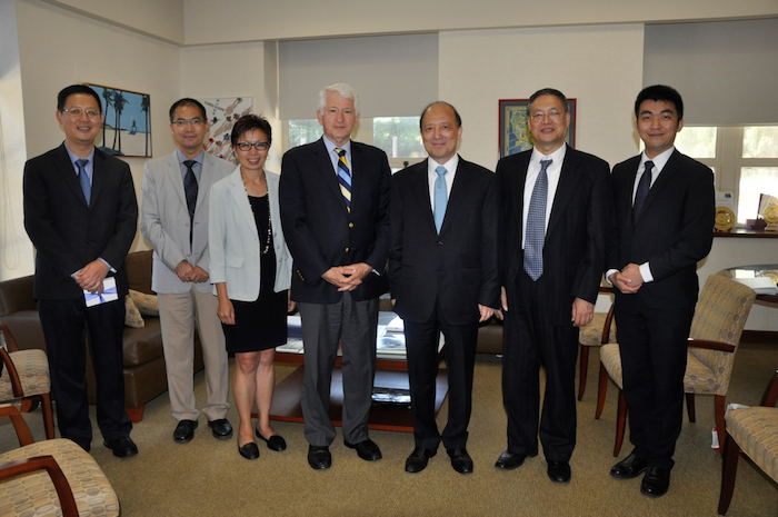 SUSTC, UCLA and USC Seek Future Cooperation