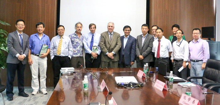 Vice Dean of Temple University of America and Its Delegation Visited the University