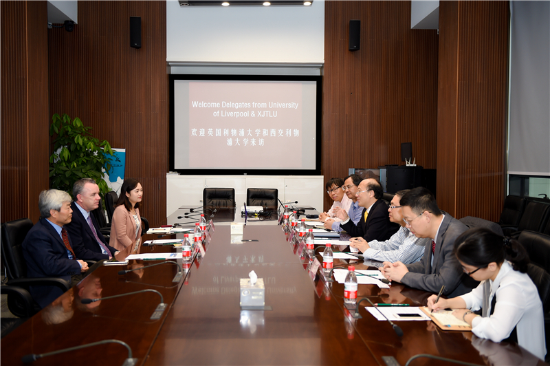 Delegation from University of Liverpool and Xi’an Jiaotong-Liverpool University visited SUSTech