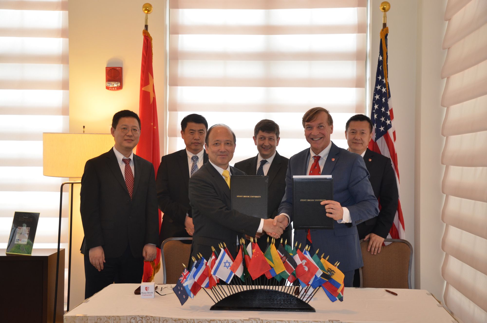President Chen Shiyi Visits Temple University, University of Michigan and Stony Brook University