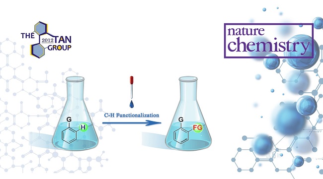 New study by Associate Prof. Bin Tan’s Research Group published in Nature Chemistry