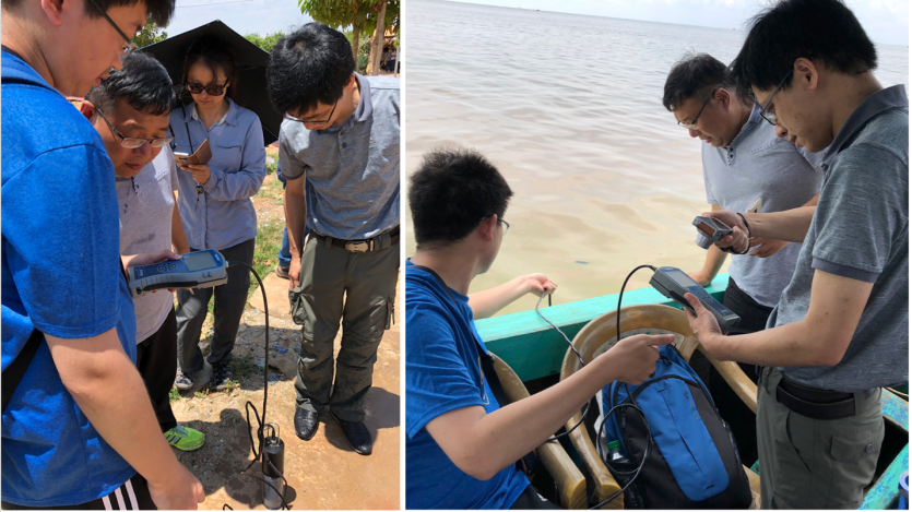 Environmental Science and Engineering Research Teams Conducted Fieldwork in Cambodia