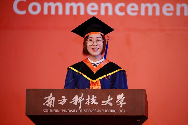 Master’s Student Representative Zhang Yaqi’s Graduation Speech