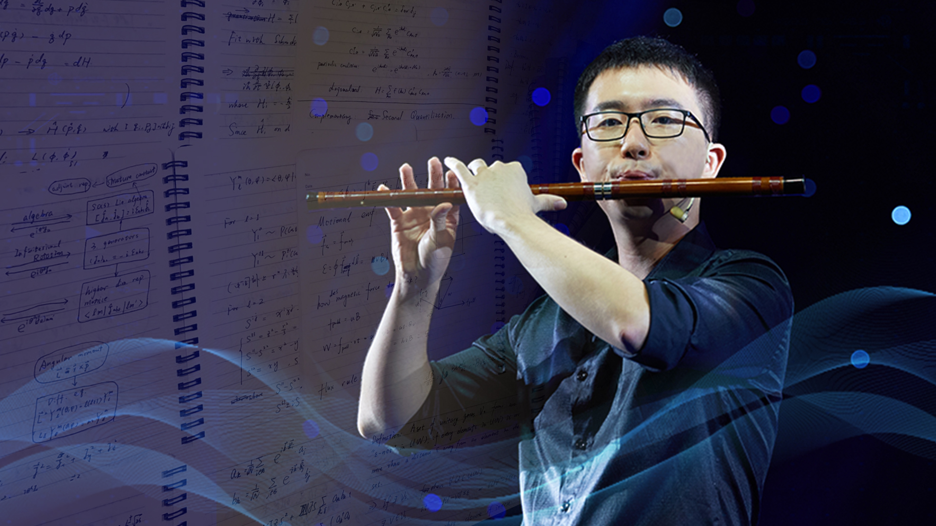 Zheng Huiyuan | A Chinese folk music flutist who loves theoretical physics