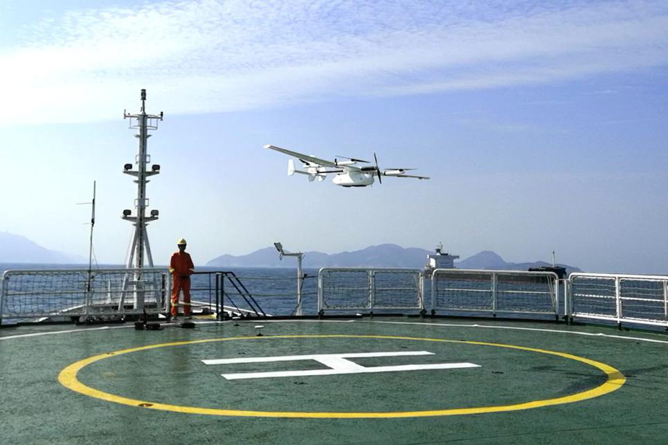 SUSTech Ocean UAV magnetic measurement system succeeds at aerial sea trials