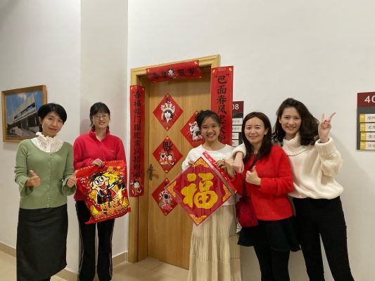 Happy Chinese New Year! A Special Reunion in Campus