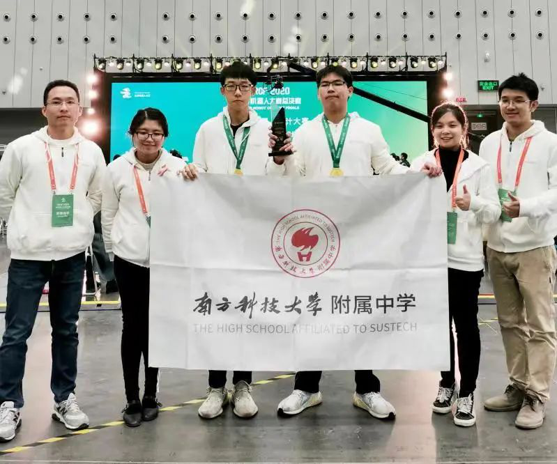 HSAS student wins the Premier championship in the World Robot Contest Final 2020