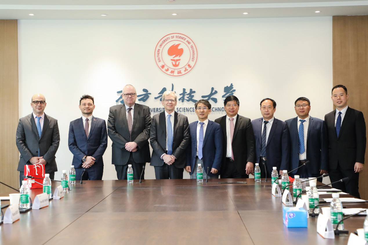 SUSTech welcomes Swiss Ambassador to China and his delegation