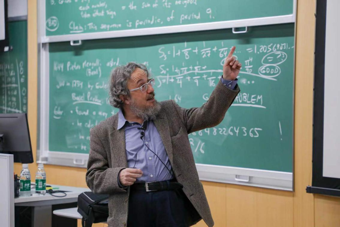 Professor Don Zagier talks about “What is a good mathematical problem”