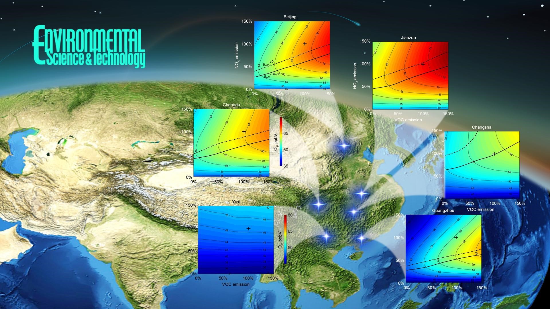 Researchers develop advanced air quality modeling technique to help mitigate ozone pollution in China