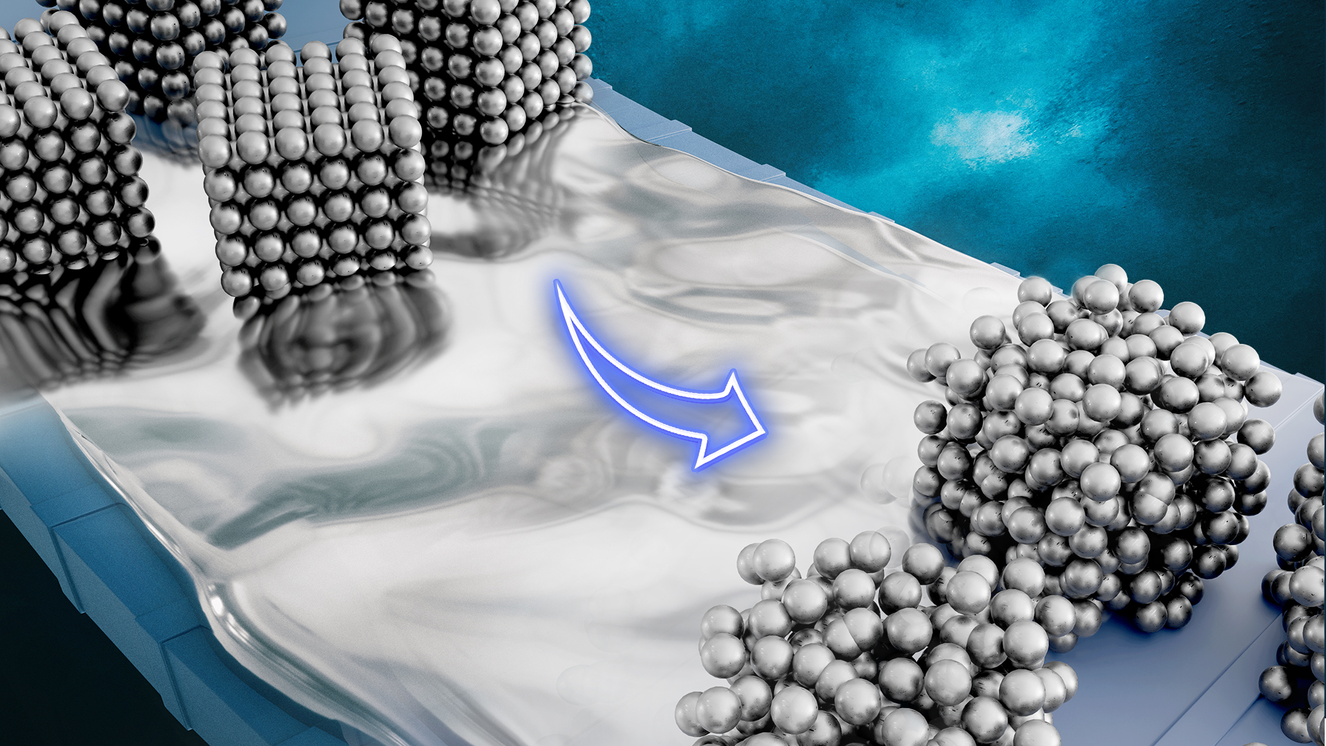 Researchers synthesized single-element amorphous palladium nanoparticles for the first time