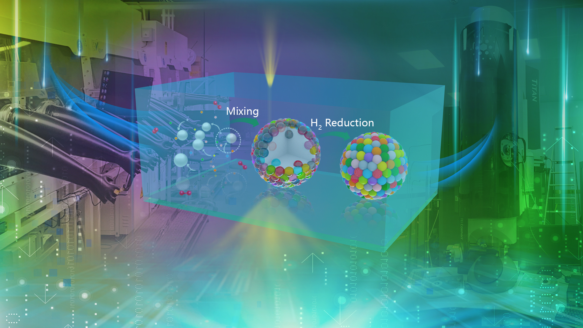 Researchers reveal synthesis and growth mechanism of high entropy alloy nanoparticles