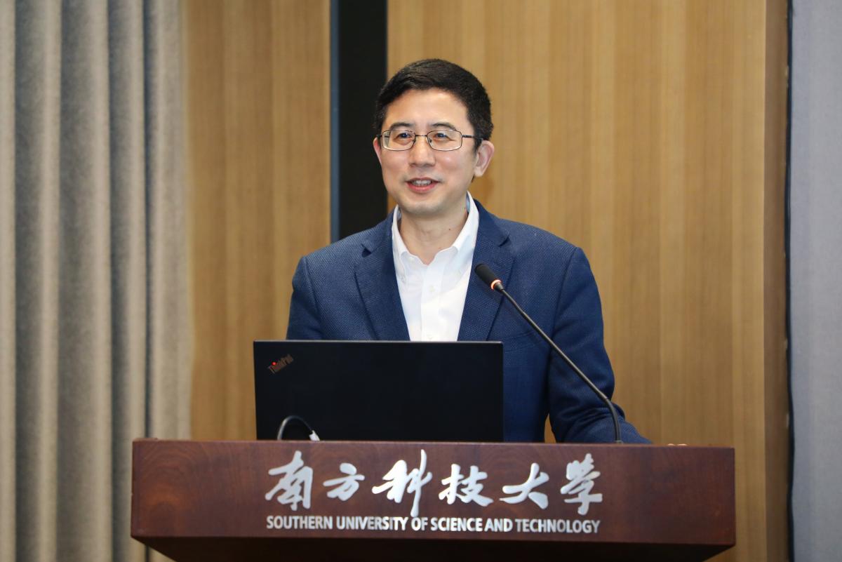 SUSTech Chair Professor Hongwei FANG receives Hans Albert Einstein Award  2023