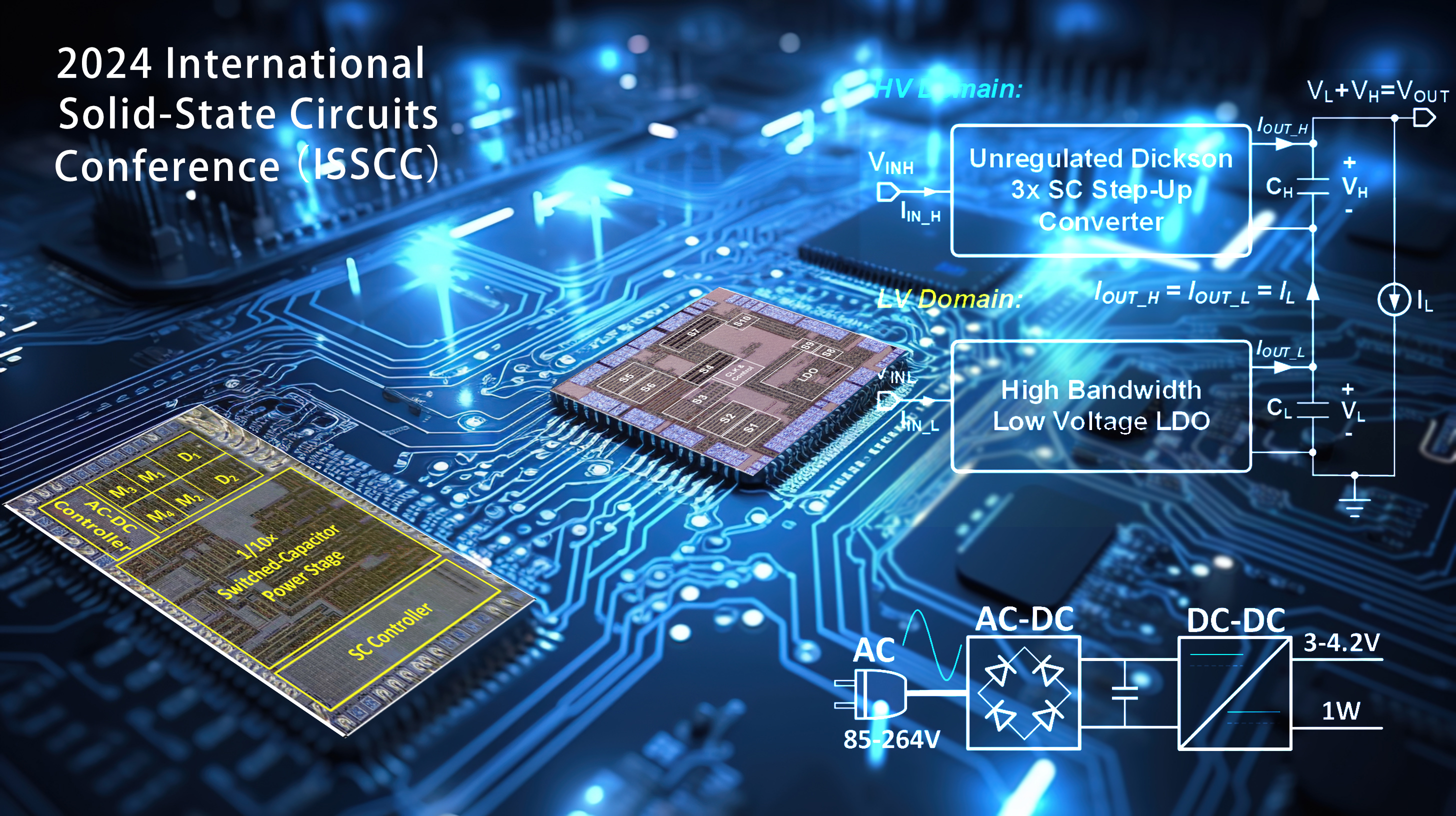 Researchers present two works on integrated circuit design at ISSCC 2024