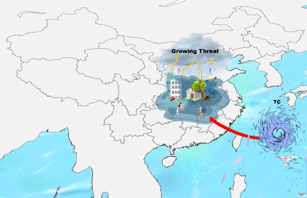 Tropical cyclones drive rising damage in East China’s inland regions