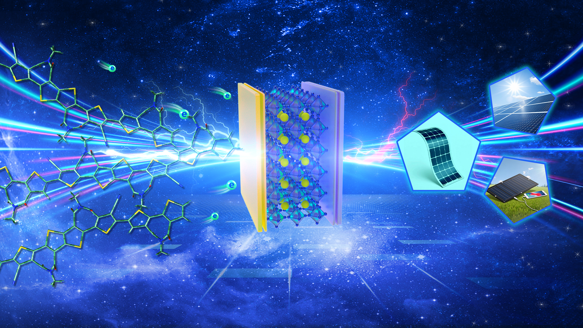 Researchers make progress in high-performance perovskite solar cells based on n-type polymer semiconductors