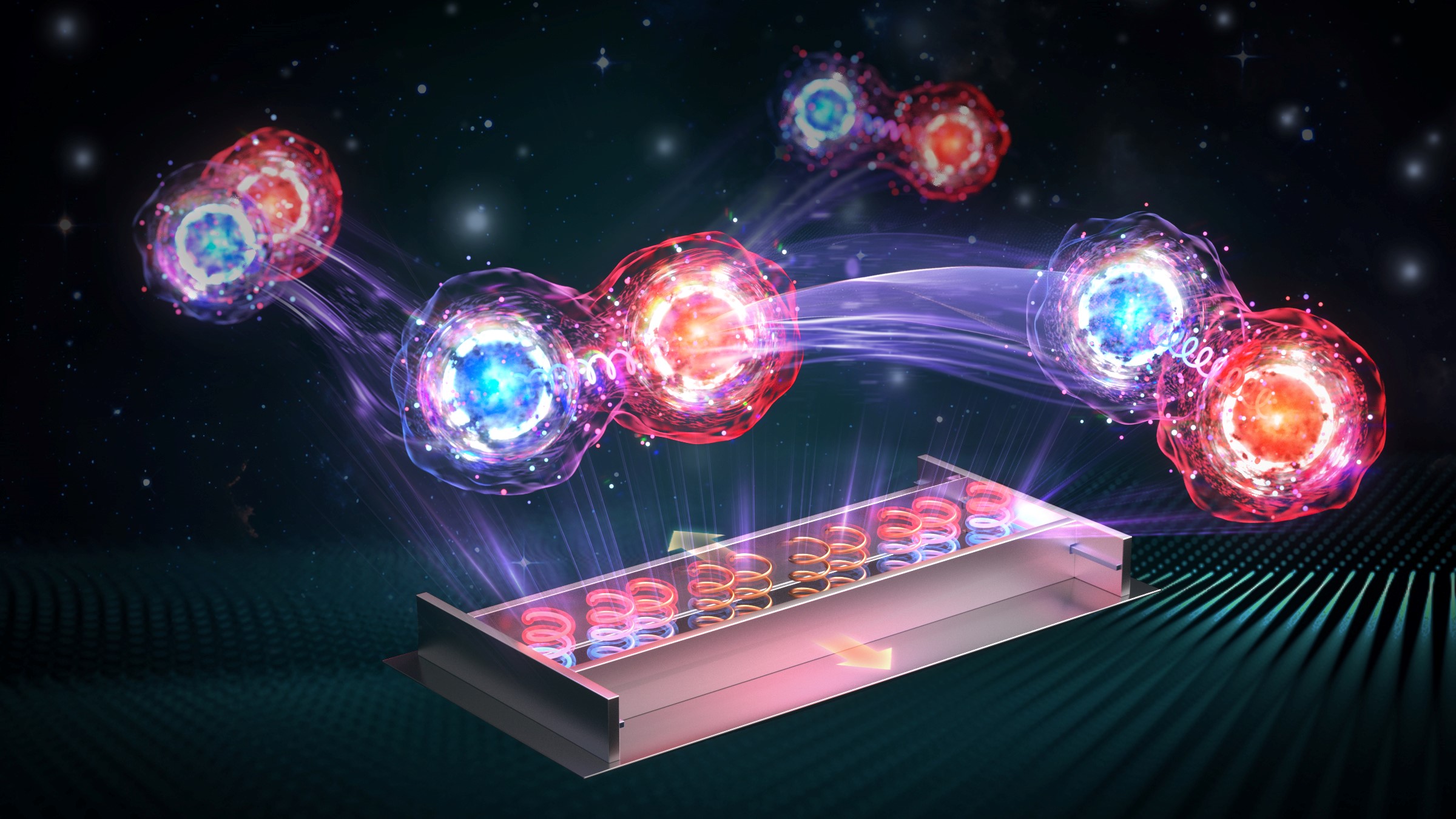 Researchers collaborate to achieve experimental observation of cavity-tunable topological phases of polaritons