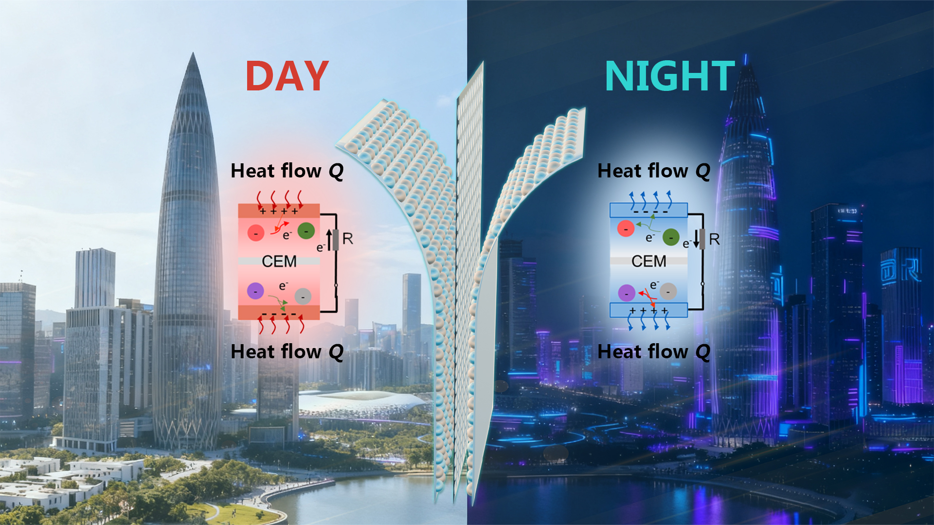 Quasi-solid i-TE cyclic system enables time-domain thermal energy harvesting
