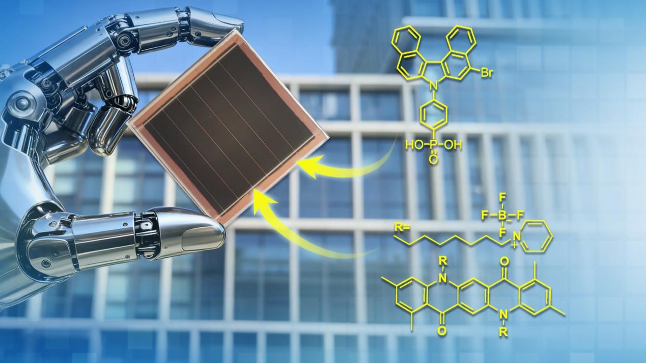Researchers make new progress in the research and development of key materials for perovskite photovoltaics