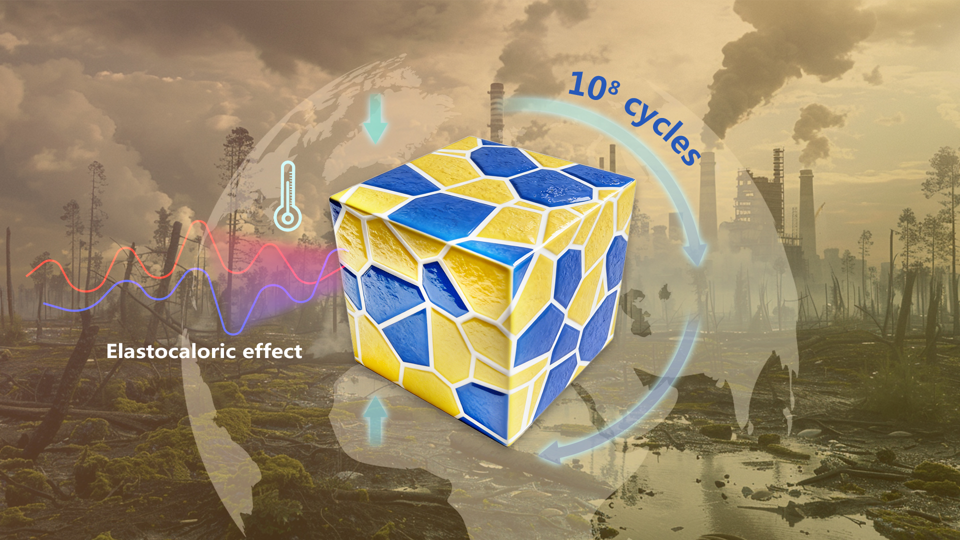 New progress in the study of wide-temperature-range elastocaloric shaped memory alloy materials