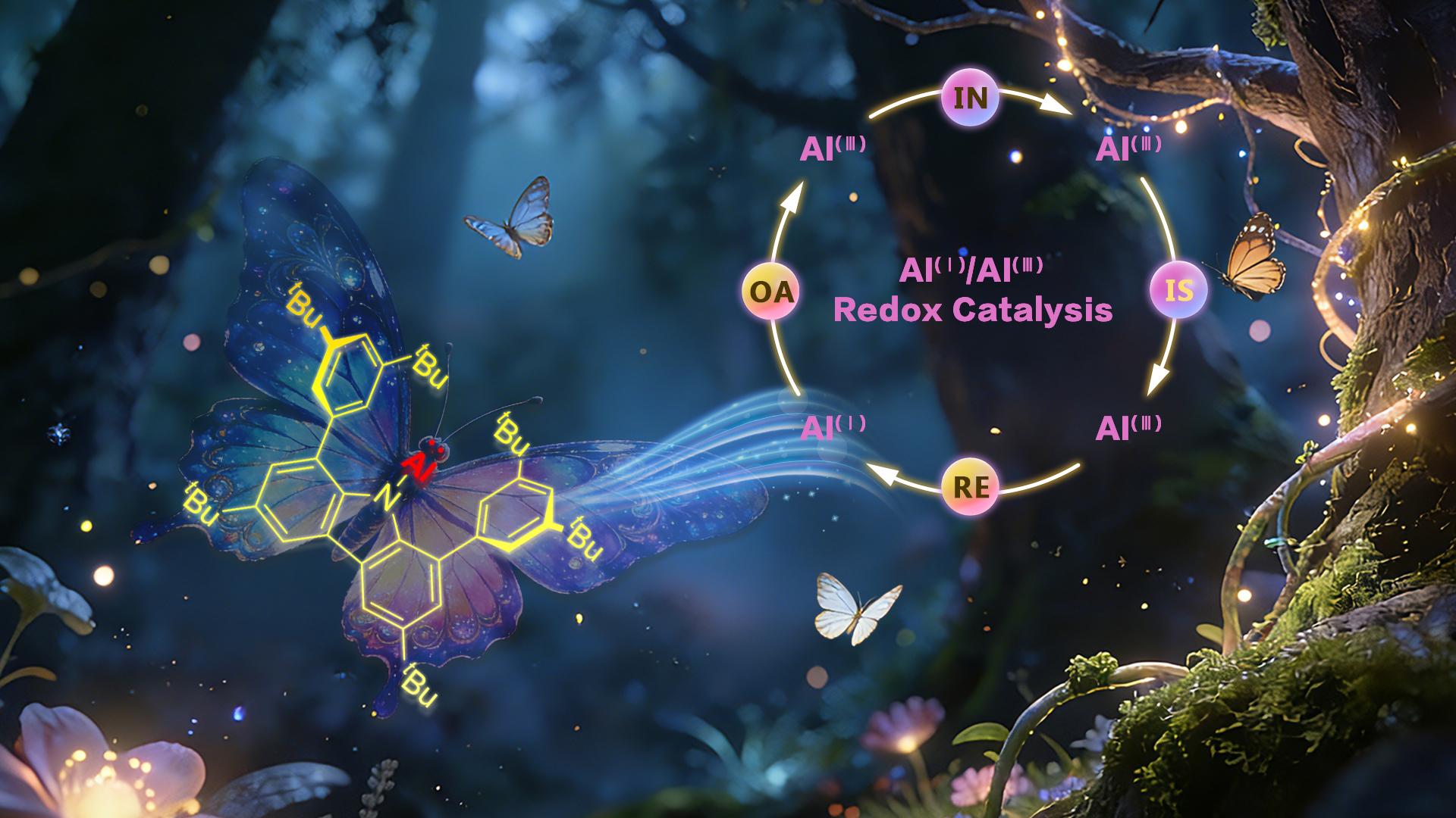 The First Aluminum Redox Catalysis in Nature