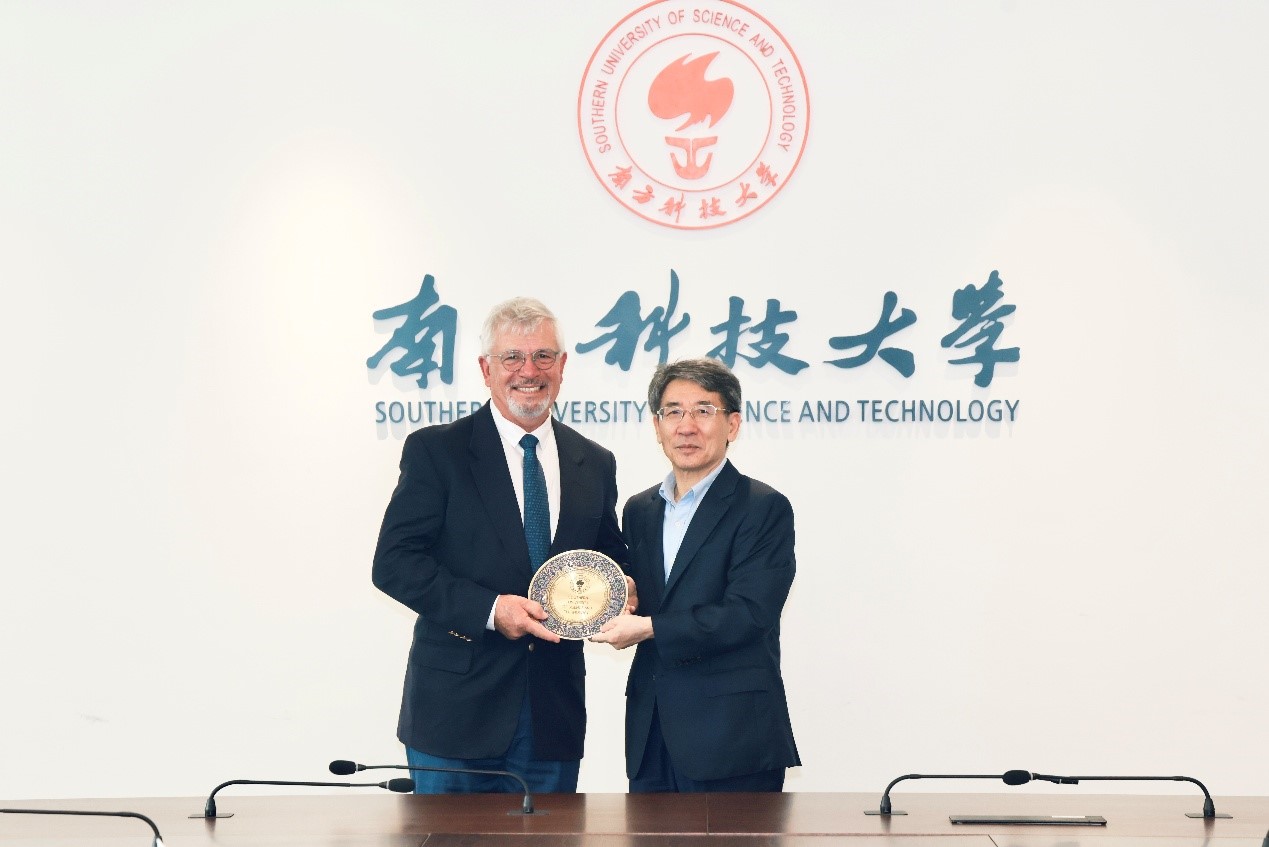 SUSTech welcomes delegation from University of Wollongong