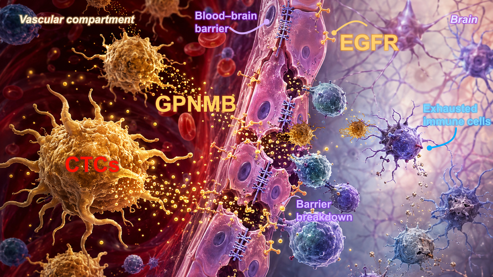 SUSTech research team uncovers how GPNMB rewires blood-brain barrier and the brain immune microenvironment to drive brain metastasis