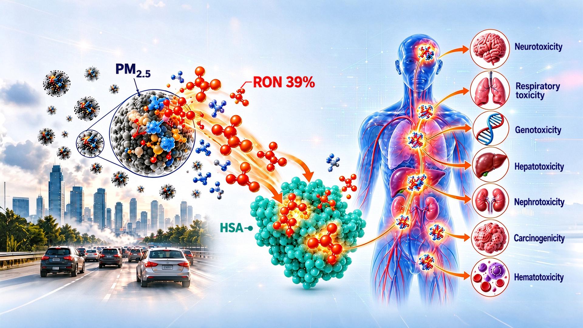 SUSTech Researchers Identify Key Organic Components Driving Health Risks of PM2.5 Following Internal Exposure